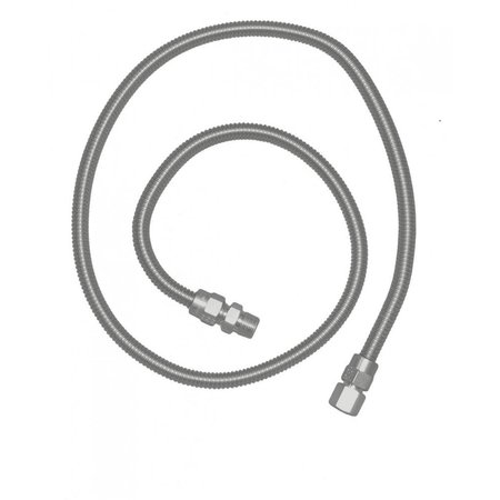 HOGAN SUPPLIES RCS Stainless Flex Hose - 48 in. HO2541299